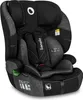 A black and gray child car seat is shown against a white background. Produktbild-Vorschau