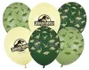 Ballonset aus 6 starken Luftballons mit Jurassic World Logo und Dino Muster in 3 Pastellfarben, für Helium oder Luft Produktbild-Vorschau