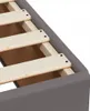 Bettgestell Grau 90x190 cm Kunstleder Produktbild-Vorschau 6