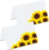 PRICARO Tischkarten "Sonnenblume", gelb, 50 Stück Produktbild-Vorschau 2