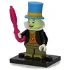 A LEGO minifigure of Jiminy Cricket standing on a black display base. Anteprima dell’immagine prodotto