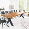 riess-ambiente Esstisch THOR 300cm vintage braun Metall Produktbild-Vorschau 1