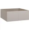 vidaXL Pflanzkübel Rostig 100x100x40 cm Wetterfester Stahl Produktbild-Vorschau 5
