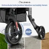 Składany i lekki wózek inwalidzki ELONEO 2w1 z siedziskiem, Podgląd zdjęcia produktu 7