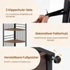 COSTWAY Scaffale angolare a 6 ripiani, scaffale aperto con Anteprima dell’immagine prodotto 6