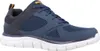 A side view of a blue Skechers sneaker. Produktbild-Vorschau