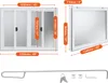 SucceBuy koncesní okno, 121,9 x 91,4 cm, vysoce kvalitní Náhled obrázku produktu 8