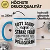 Altenpflegerin Tasse Geschenk Gott Schuf Eina Starke Frau Produktbild-Vorschau 3