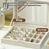 Schmuckkasten, 2er Set-Schmuckschatulle, mit Glasdeckel, Produktbild-Vorschau 7
