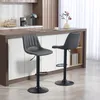 HOMCOM 2er Set Barhocker 91-111 cm Höhenverstellbarer Produktbild-Vorschau 2