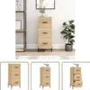 The Living Store Sideboard Sonoma-Eiche 34,5x34x90 cm Produktbild-Vorschau 10