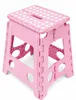 XL Klapptritt faltbar 40 cm Rosa bis 150kg mit Anti-Rutsch Produktbild-Vorschau 1