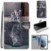 Für Samsung Galaxy S21 FE Kunst-Leder Handy Tasche Motiv 12 Produktbild-Vorschau 1