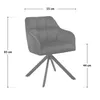 A diagram showing the dimensions of a chair. Produktbild-Vorschau