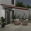 Möbel Markise Manuell mit LEDs Braun 600x300 cm - Produktbild-Vorschau 3