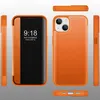 Multiple views of an orange iPhone 14 case. Produktbild-Vorschau