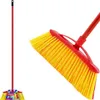 A Vileda broom with red handle and yellow bristles, shown in two views. Náhľad obrázku produktu