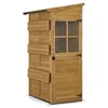 M MCombo Gartenschrank Gartenhaus Holz Wetterfest, Outdoor Produktbild-Vorschau 1