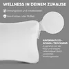 Premium Badewannenkissen Weiss | Badekissen für Badewanne Produktbild-Vorschau 7