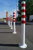 Poteau de blocage TPU blanc/rouge D.80mm à fixer avec Voir les images du produit 8