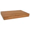 ORION Schneidebrett Servierbrett aus Bambusholz 46x30 cm Produktbild-Vorschau 1