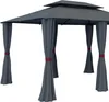 paramondo Comfort Gartenpavillon, 4 x 3 m, anthrazit + Produktbild-Vorschau 2