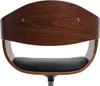 Close-up of the back and seat of a modern office chair. Produktbild-Vorschau