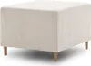 Pouffe-Fußhocker, Sitzpouf 64x55cm Fußhocker Für Sessel Produktbild-Vorschau 2