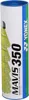 A cylindrical container of YONEX Mavis 350 badminton shuttlecocks. Anteprima dell’immagine prodotto
