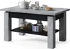 All4All Couchtisch Astra BETONOPTIK + SCHWARZ , Kaffeetisch Produktbild-Vorschau 1