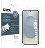 A product package for a screen protector for a Samsung Galaxy S25 Plus, with the screen protector shown on a phone. Náhled obrázku produktu