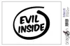 Aufkleber / Autoaufkleber - JDM - Die cut - Evil Inside On Produktbild-Vorschau 2