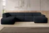 AX LIVING Canapé XXL en U Didim, gris foncé, 378 cm de Voir les images du produit 2