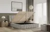 Postel RIMINI 180x200 béžová s úložným prostorem Náhled obrázku produktu 2