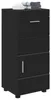 vidaXL Set di armadietti da bagno TULUM Black 37 x 31,5 x Anteprima dell’immagine prodotto 3