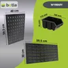botle® Werkzeugwand Lochwand aus Metall, Stapelboxen + Produktbild-Vorschau 3