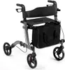 COSTWAY Aluminium Rollator, Reiserollator, Produktbild-Vorschau 1