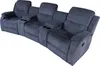 3er Kinosessel HOLLYWOOD dunkelgrau mit Cupholder Produktbild-Vorschau 10