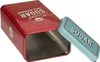 A rectangular metal tin with a lid, designed for storing sugar. Produktbild-Vorschau