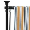vidaXL Tenda a rullo per esterni giallo e bianco 120x270 cm Anteprima dell’immagine prodotto 7
