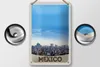 Blechschild Reise 12x18cm Aussicht auf Mexiko Amerika USA Produktbild-Vorschau 2