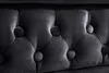 riess-ambiente Barock Sofa CHESTERFIELD 205cm schwarz Samt Produktbild-Vorschau 9