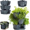 Prosperplast Kvetináč na bylinky "COUBI" Grafit 38 cm 3ks Náhľad obrázku produktu 10