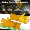 1 Paar Kaminhandschuhe Leder feuerfest Produktbild-Vorschau 8