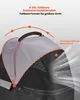 VEVOR Hondenwagen, 81x46x97 cm, 16,9 kg draagvermogen, Productafbeelding-voorbeeld 3