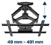 Gembird WM-75ST-01 Supporto TV completamente mobile, 32-75 Anteprima dell’immagine prodotto 3