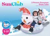 lUGE GONFLABLE 2 PERSONNES TOBOGGAN BONHOMME DE NEIGE Voir les images du produit 6