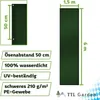 TTL Garden Premium Abdeckplane 1,5x6m 210g/m² grün + 17m Produktbild-Vorschau 2