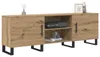 mobile TV vidaXL Rovere artigianale 150 x 30 x 50 cm Anteprima dell’immagine prodotto 3