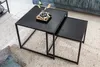 Tavolino laterale 50 cm, legno, design moderno, ideale per Anteprima dell’immagine prodotto 4